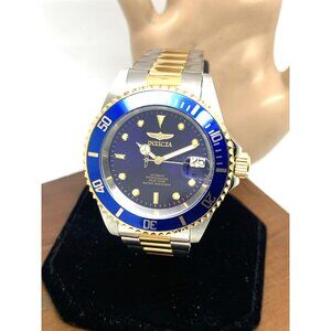 Invicta Men's Watch 8928OB Pro Diver Automatic Blue Dial Two Tone Steel 40mm